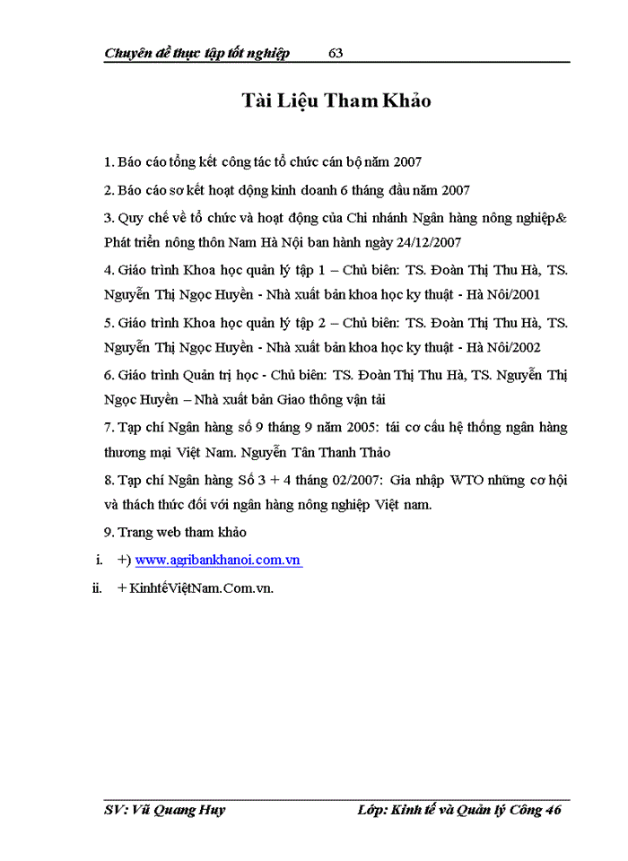 image for page Một số vấn đề hoàn thiện cơ cấu tổ chức quản lý của Ngân hàng Nông nghiệp và Phát triển Nông thôn Chi nhánh Nam Hà Nội