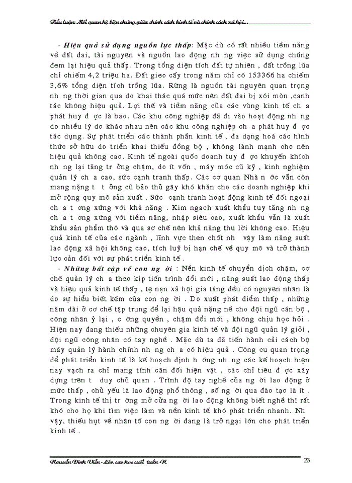 image for page Mối quan hệ biện chứng giữa chính sách kinh tế và chính sách Xã hội