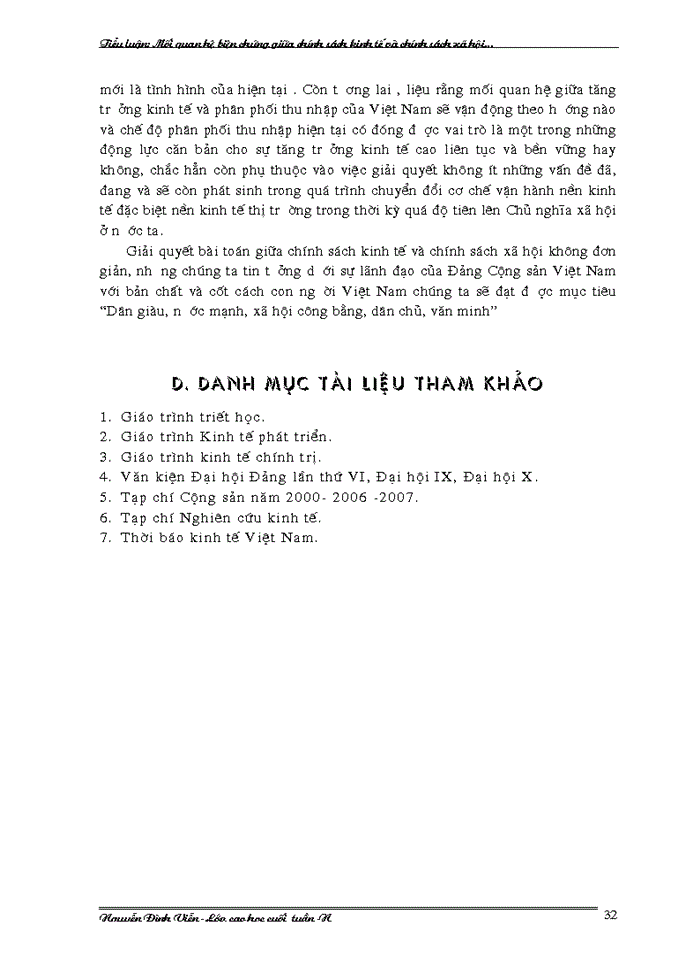 image for page Mối quan hệ biện chứng giữa chính sách kinh tế và chính sách Xã hội