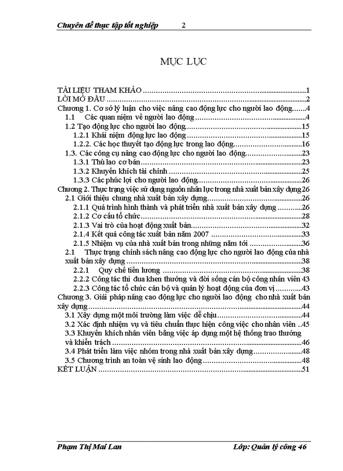 image for page Giải pháp nâng cao động lực cho cán bộ công nhân viên chức trong nhà xuất bản Xây dựng