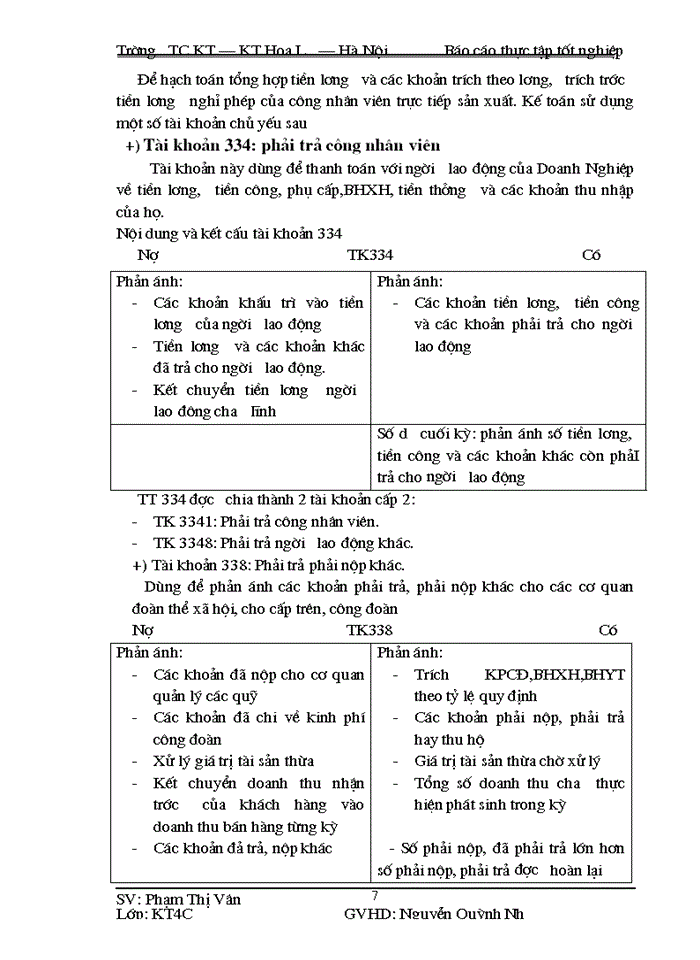 image for page Kế toán tiền lương và các khoản trích theo tiền lương tại Công ty cổ phần Xuân Thành