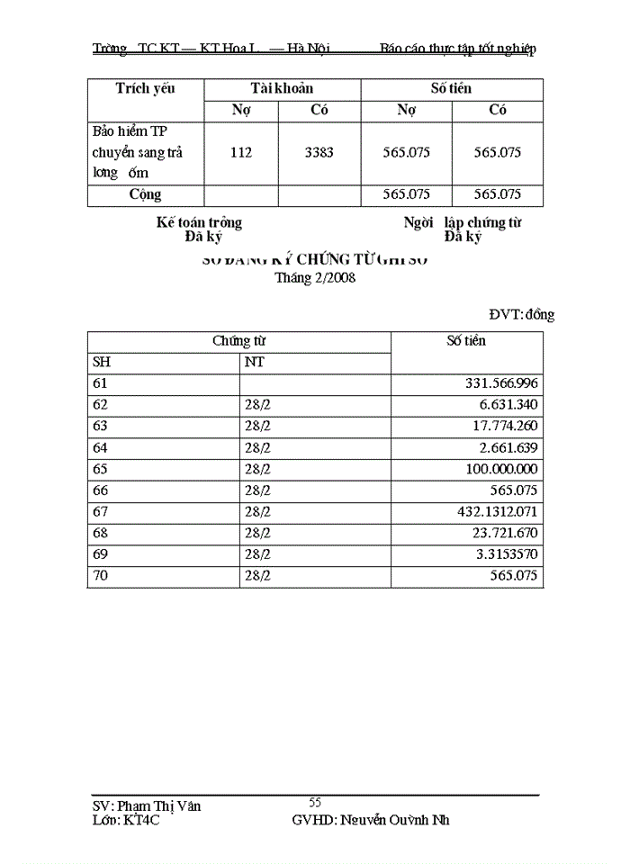 image for page Kế toán tiền lương và các khoản trích theo tiền lương tại Công ty cổ phần Xuân Thành