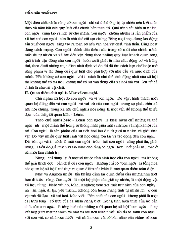 image for page Mác Lý luận của chủ nghĩa Mác về con người và vấn đề con người trong sự nghiệp Công nghiệp hóa - Hiện đại hóa đất nước
