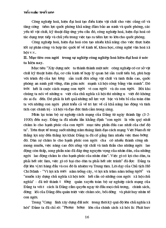 image for page Mác Lý luận của chủ nghĩa Mác về con người và vấn đề con người trong sự nghiệp Công nghiệp hóa - Hiện đại hóa đất nước