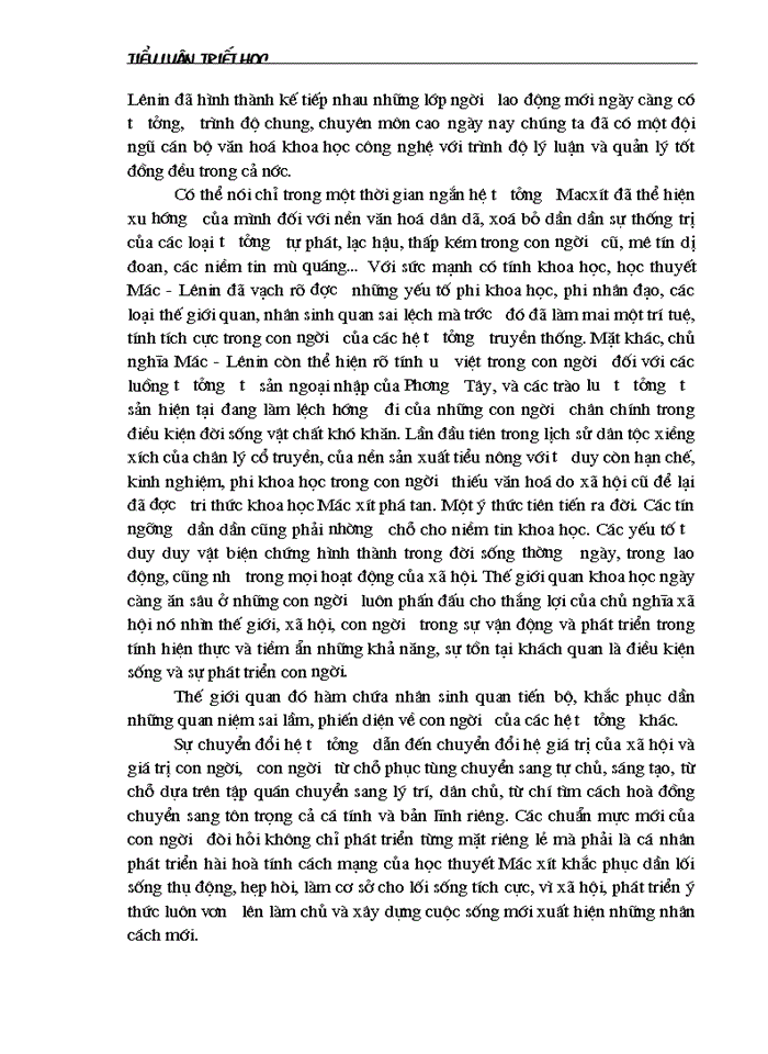 image for page Mác Quan điểm của chủ nghĩa Mác về con người