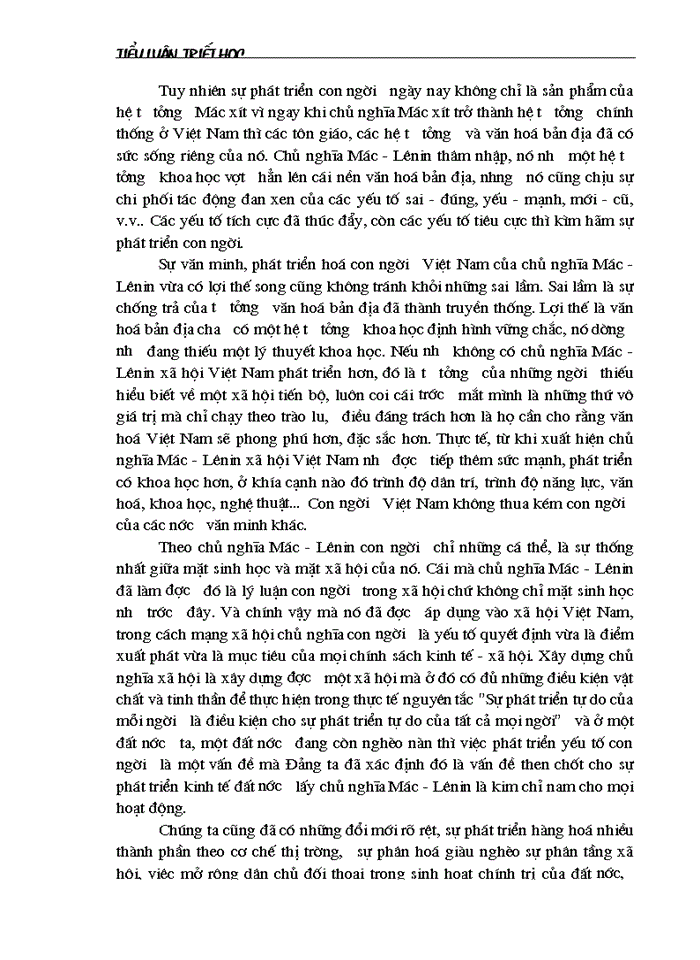 image for page Mác Quan điểm của chủ nghĩa Mác về con người