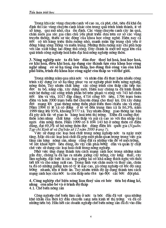 image for page Thực trạng Công nghiệp hóa - Hiện đại hóa nông thôn