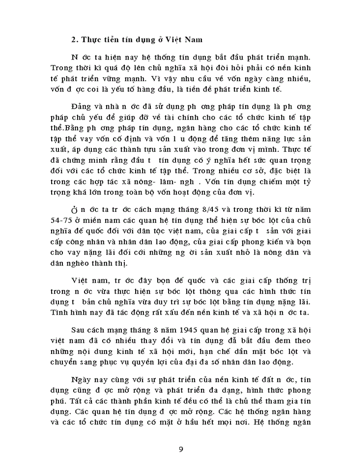 image for page Triết mác Tín dụng cơ sở lý luận và thực tiễn ở Việt Nam