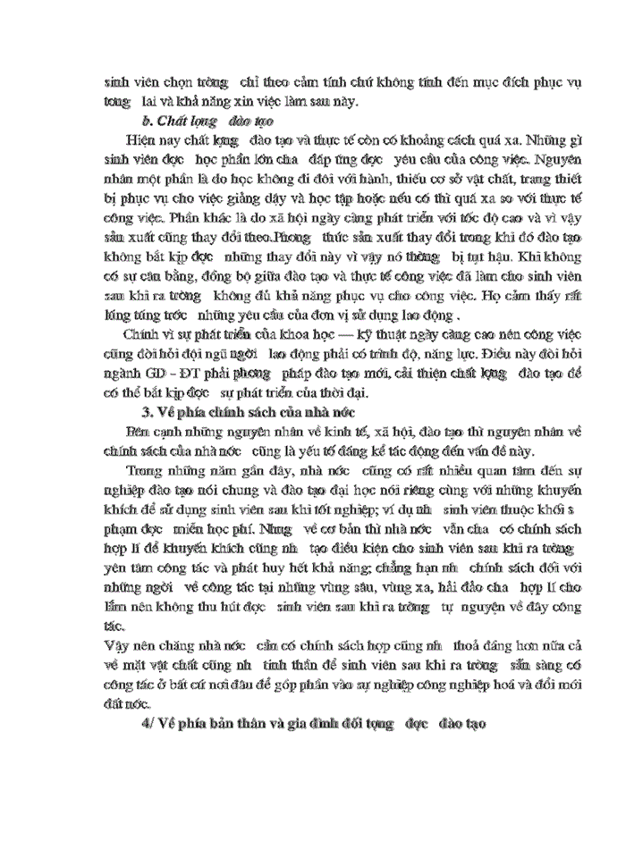 image for page Triết mác Vận dụng quan điểm toàn diện của triết học Mác - Lê Nin để giải thích nguyên nhân của vấn đề thất nghiệp của sinh viên sau khi ra trường