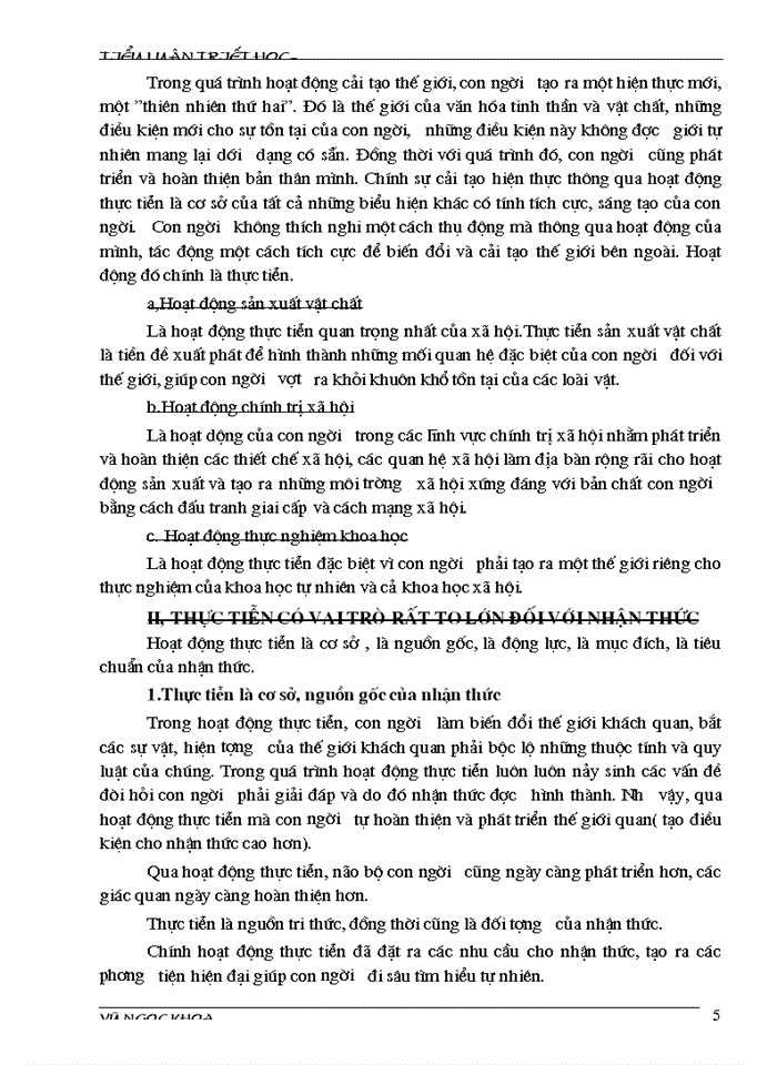 image for page Triết mác Trong thời kỳ đổi mới chúng ta khẳng định phải đổi mới tư duy lý luận trước khi đổi mới thực tiễn Anh hay vận dụng những tư tưởng cơ bản của triết học Macxit để giải thích cho luận điểm trên