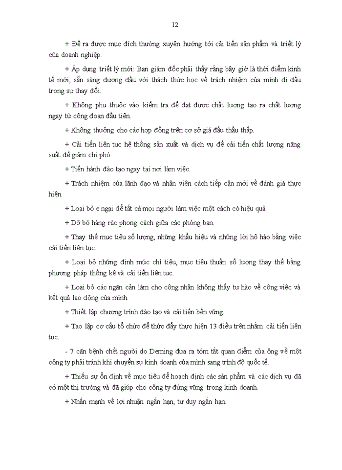 image for page Quản lý chất lượng - thực trạng và một số giải pháp nhằm áp dụng một cách hợp lý và hiệu quả hệ thống quản trị chất lượng trong các Doanh nghiệp Công nhân Việt Nam