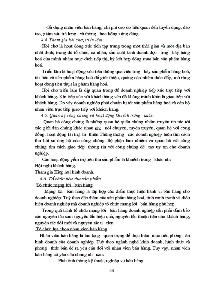 image for page Một số Giải pháp đẩy mạnh hoạt động Tiêu thụ Sản phẩm tại Công ty liên hợp thực phẩm Hà Tây