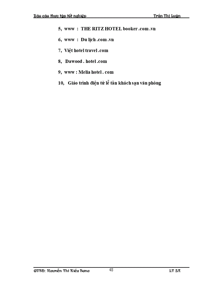 image for page Hoạt động của bộ phận lễ tân tại the ritz hotel