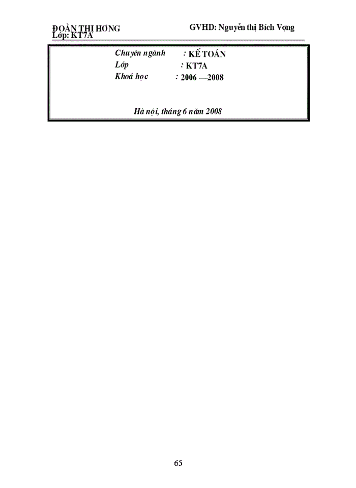 image for page Kế toán bán hàng và xác định Kết quả Kinh doanh Tại Công ty Trách nhiệm Hữu hạn Hà Thịnh