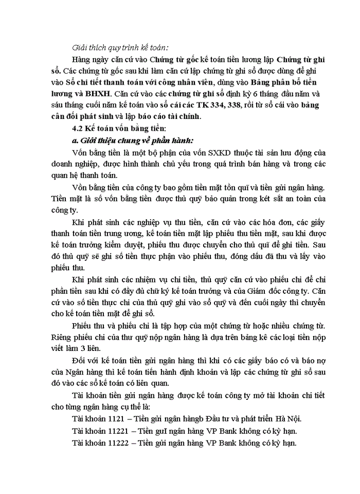 image for page Kế toán Vốn bằng Tiền