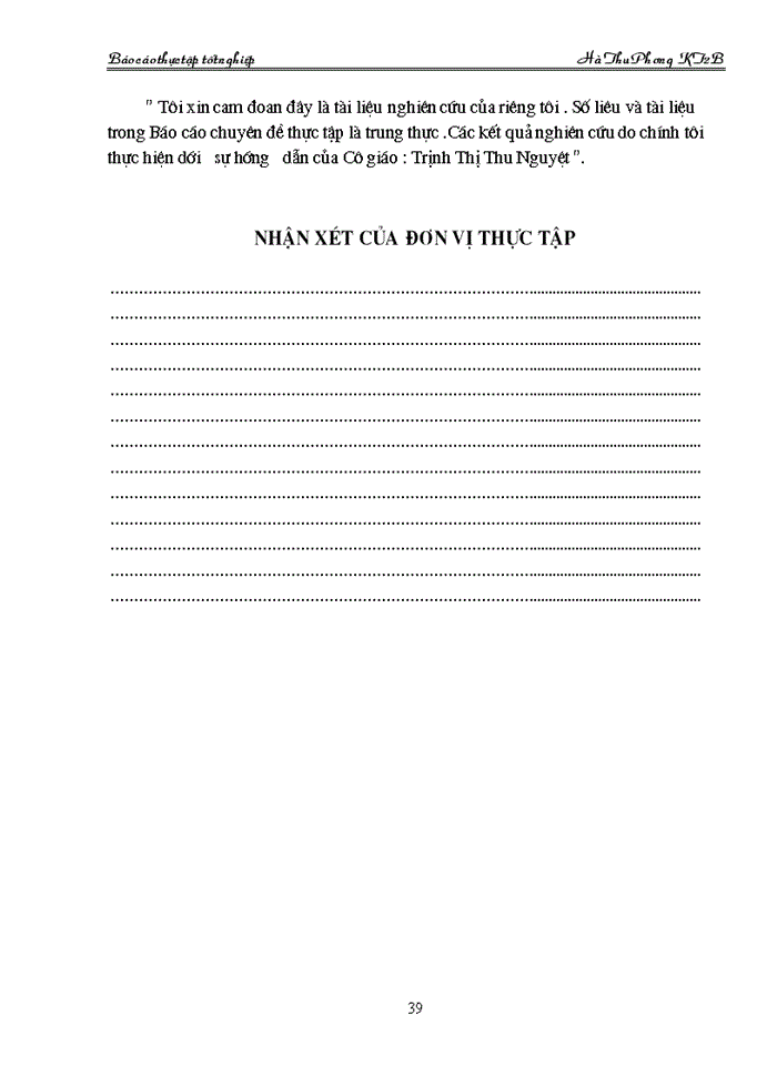 image for page Tổ chức Kế toán Nguyên vật liệu tại Công ty Dệt 8-3