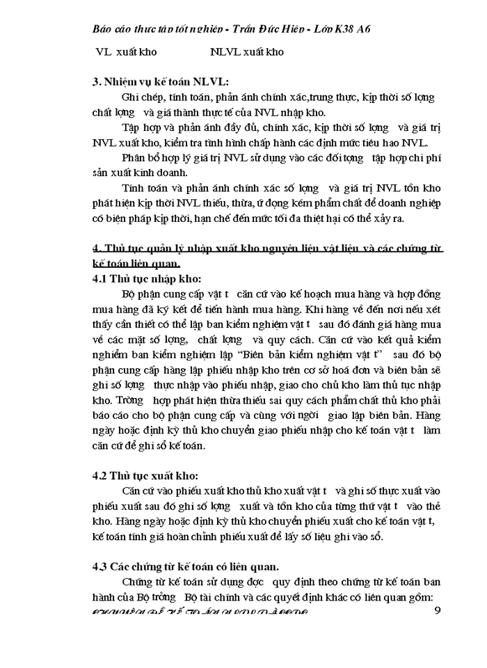 image for page Kế toán Nguyên vật liệu