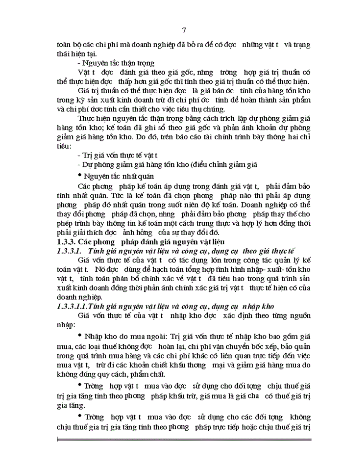 image for page Hoàn thiện công tác Kế toán Nguyên vật liệu và Công cụ dụng cụ tại Nhà máy Ô tô Hòa Bình