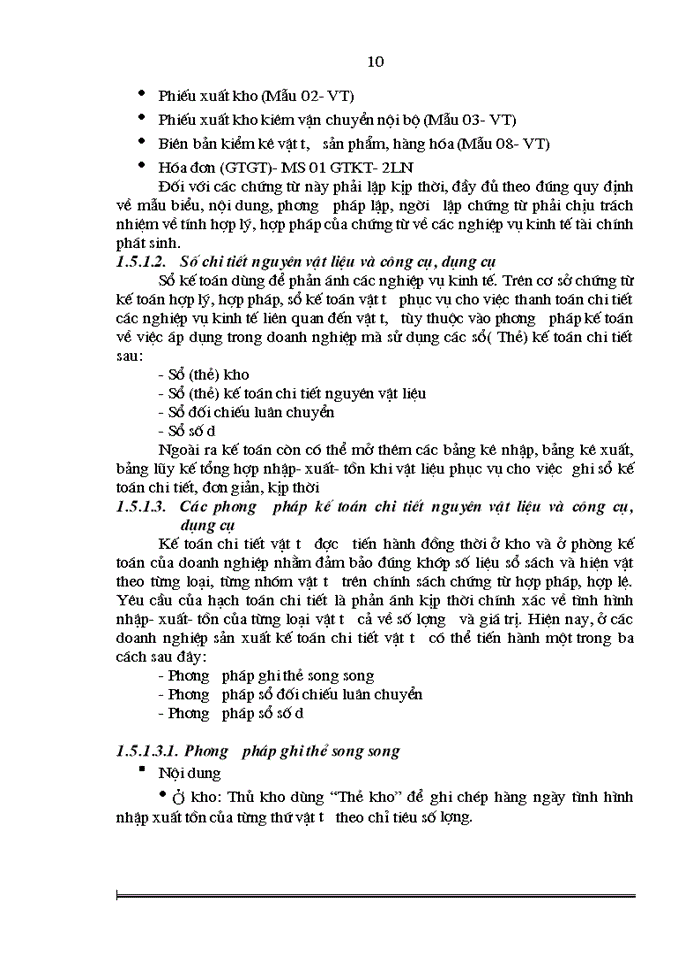 image for page Hoàn thiện công tác Kế toán Nguyên vật liệu và Công cụ dụng cụ tại Nhà máy Ô tô Hòa Bình