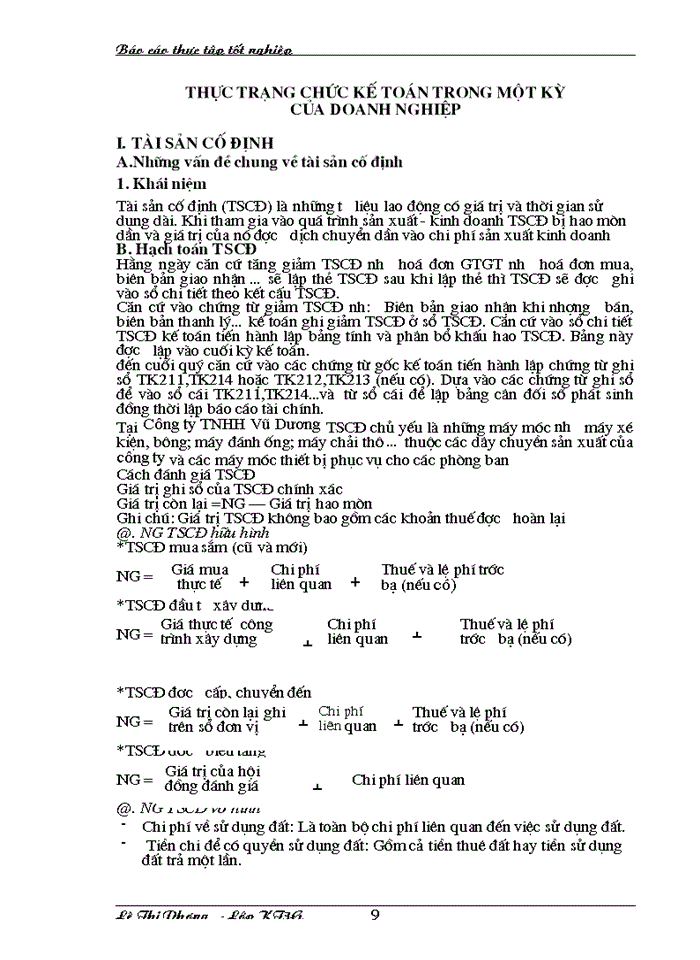 image for page THS Thực Trạng Tổ Chức Kế toán Trong Một Kỳ Của Doanh Nghiệp