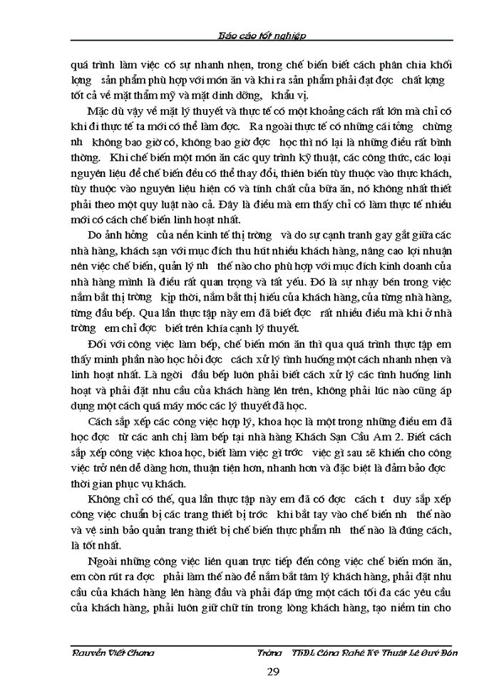 image for page Báo cáo thực tập tốt nghiệp tại nhà hàng khách sạn cầu Âm 2