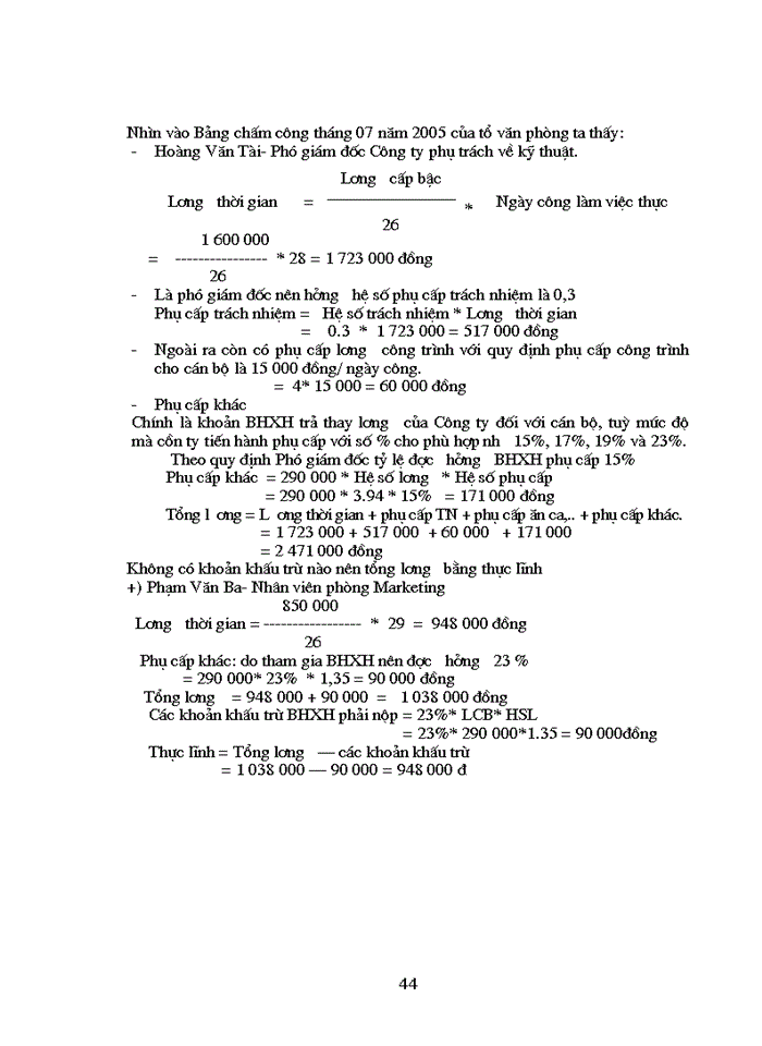 image for page Kế toán tiền lương và các khoản trích theo lương tại Công ty Trách nhiệm Hữu hạn Tân Trường Thành