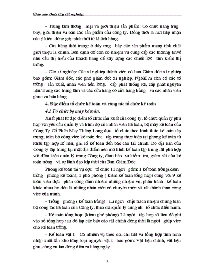 image for page Hạch toán công tác Kế toán tiền lương và các khoản trích theo lương tại Công ty cổ phần may thăng long