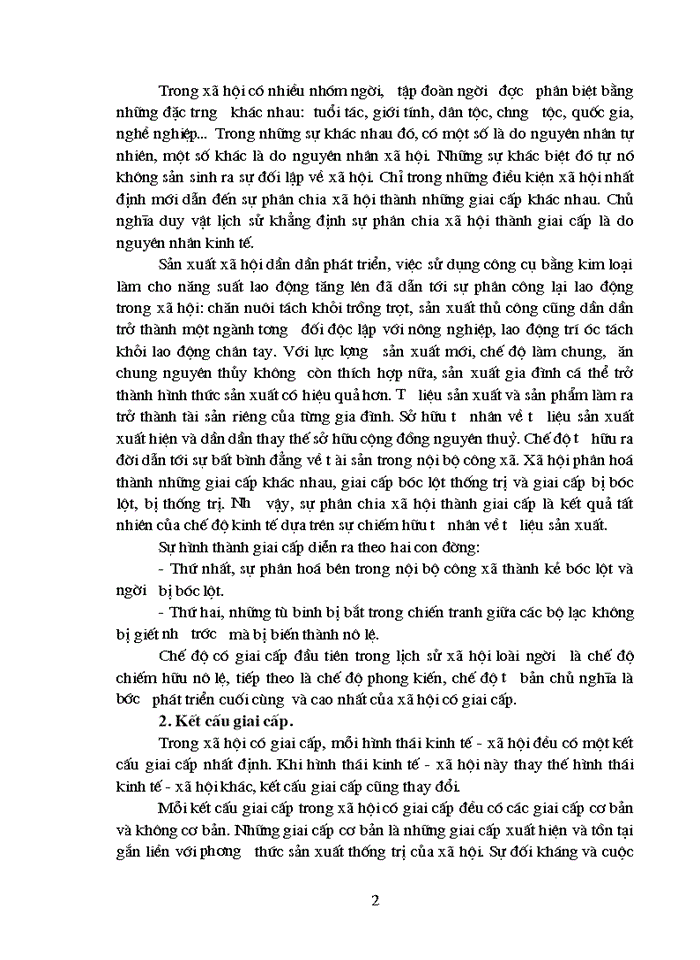 image for page Triết mác Đấu tranh giai cấp