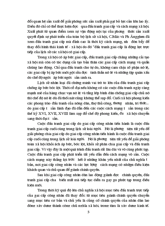 image for page Triết mác Đấu tranh giai cấp