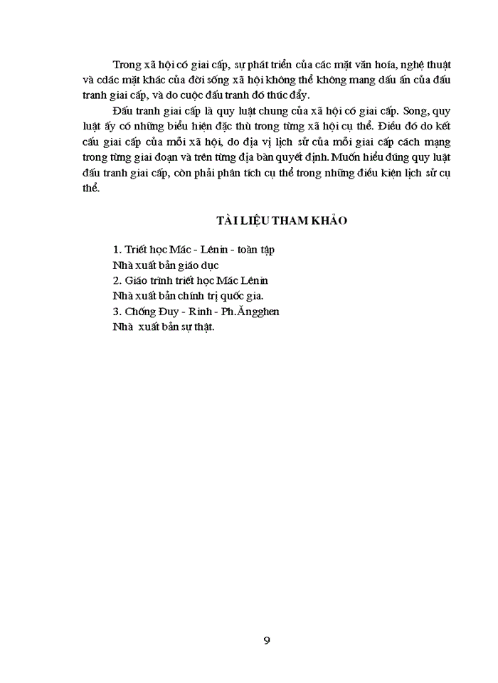 image for page Triết mác Đấu tranh giai cấp