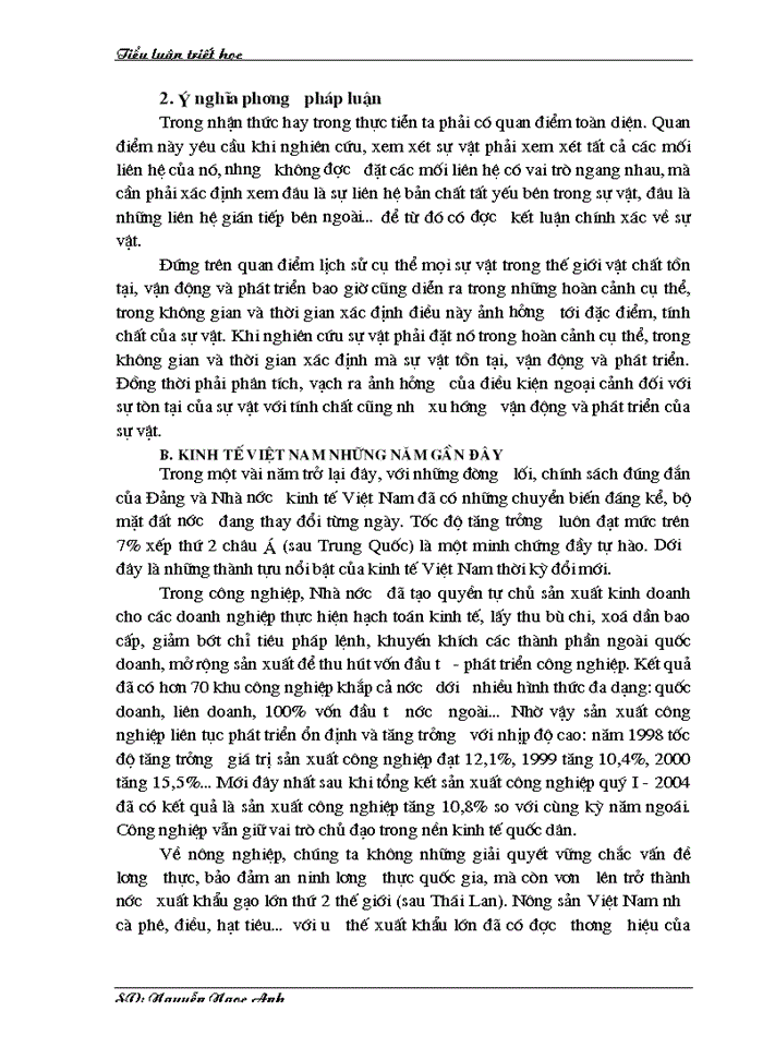 image for page Triết mác Tiểu luận triết học