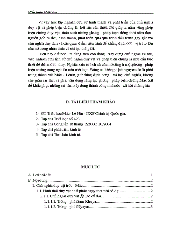 image for page Triết mác Phân tích những thành tựu và hạn chế của phép biện chứng và chủ nghĩa duy vật trước Mác