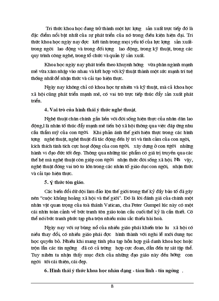 image for page Triết mác Ý thức và vai trò của ý thức trong đời sống Xã hội