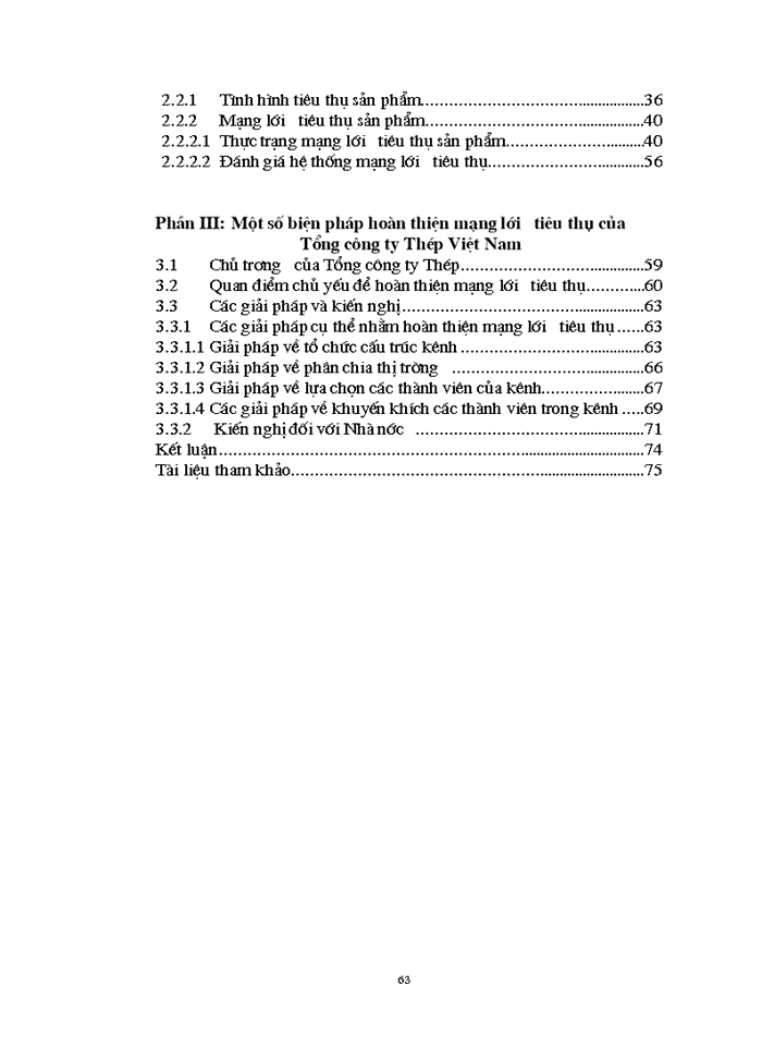 image for page Hoàn thiện mạng lưới Tiêu thụ Sản phẩm của Tổng Công ty Thép Việt Nam