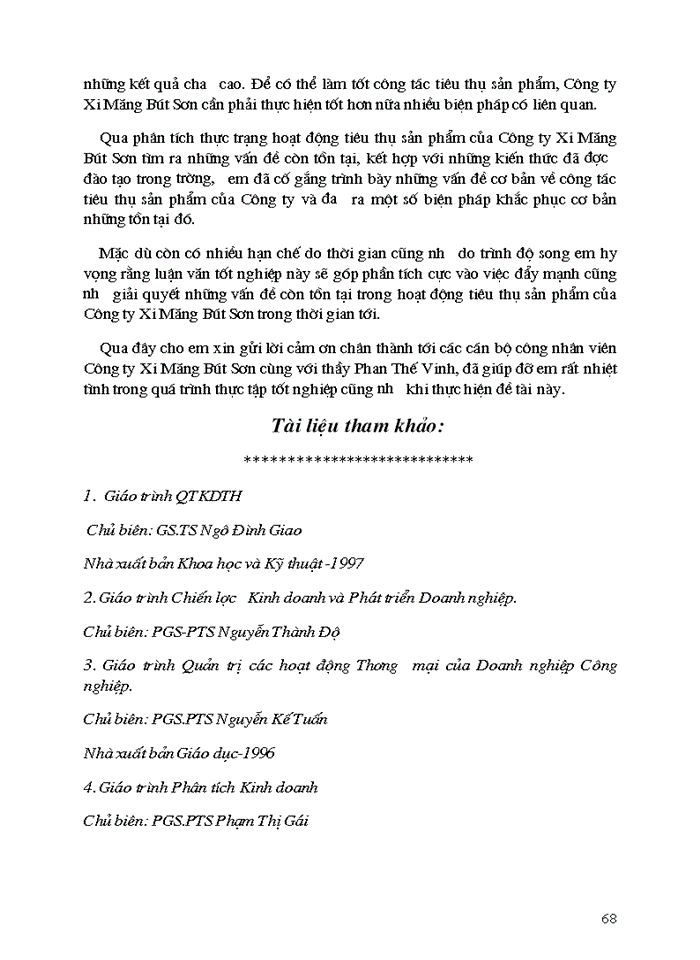 image for page Một số biện pháp nhằm đẩy mạnh hoạt động Tiêu thụ Sản phẩm ở Công ty Xi măng Bút Sơn