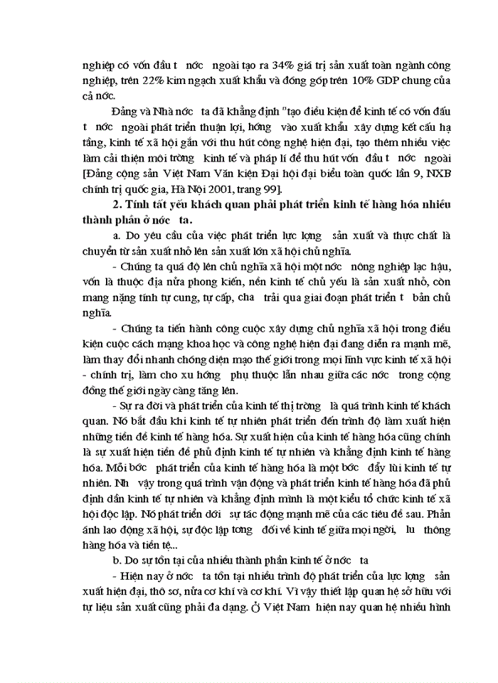 image for page Triết mác Cơ sở lí luận của việc phát triển kinh tế hàng hóa nhiều thành phần trong thời kỳ quá độ