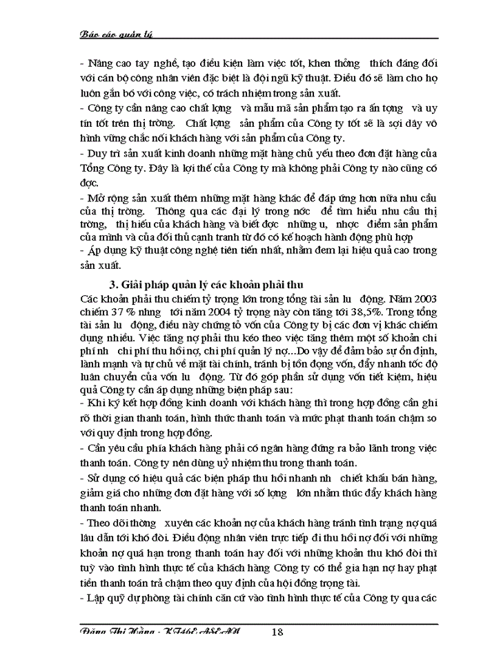 image for page Quản lý và hiệu quả sử dụng Vốn lưu động