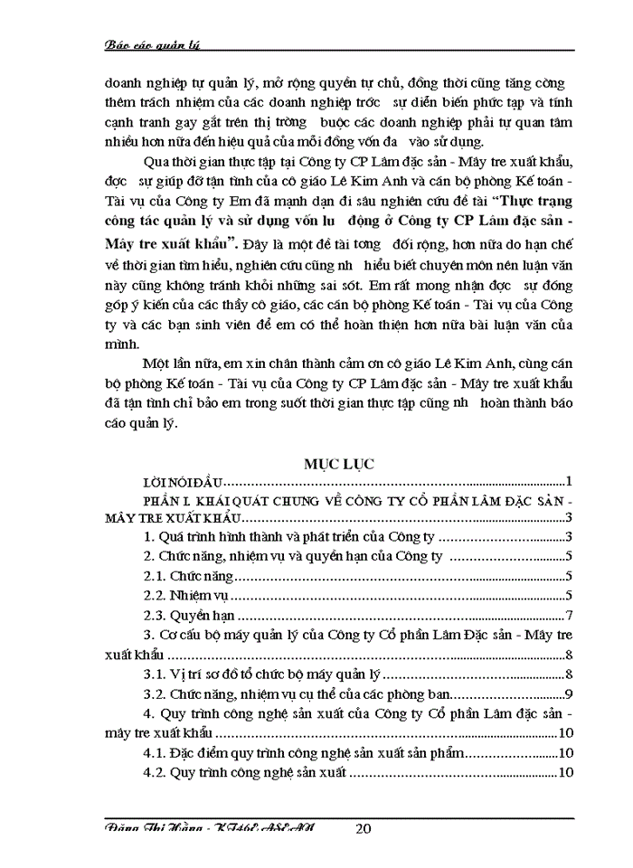 image for page Quản lý và hiệu quả sử dụng Vốn lưu động