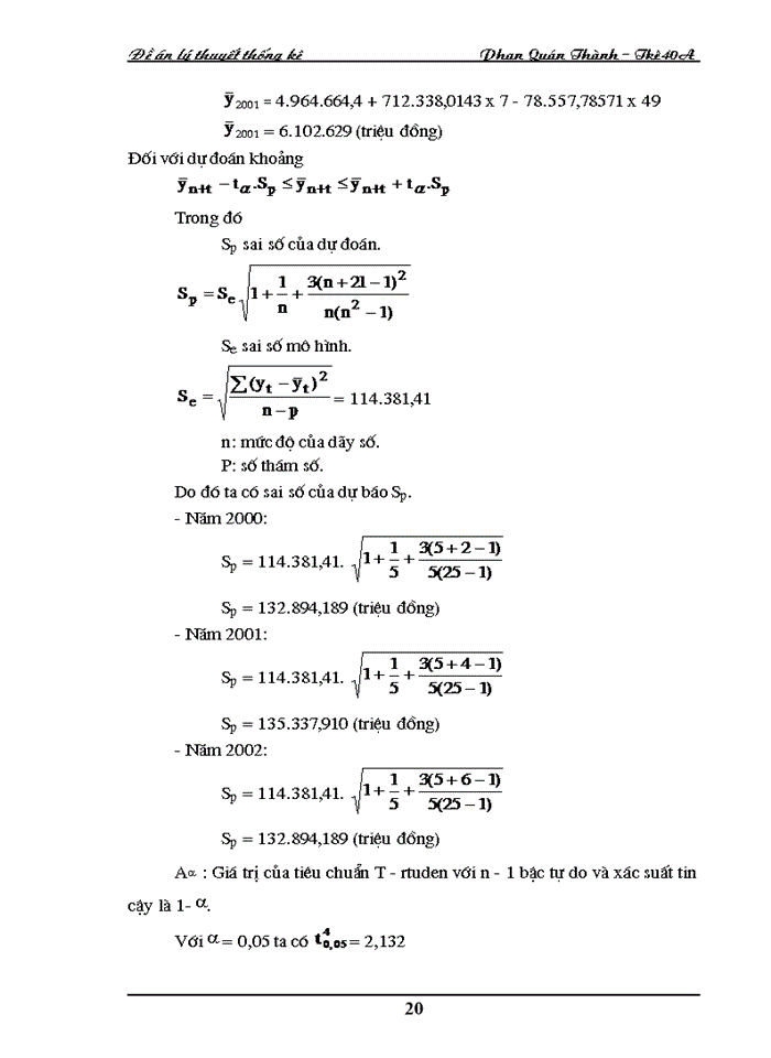 image for page Dãy số thời gian trong việc phân tích và dự đoán thống kê về Du Lịch
