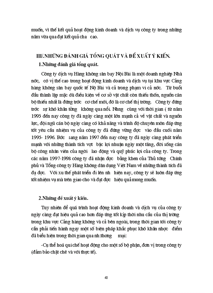 image for page Phân tích hoạt động Sản xuất Kinh doanh của Công ty dịch vụ Hàng Không sân bay Nội Bài