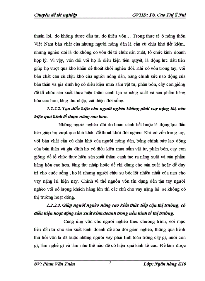 image for page Nâng cao chất lượng tín dụng đối với hộ nghèo tại Ngân hàng chính sách Xã hội huyện Mỹ hào