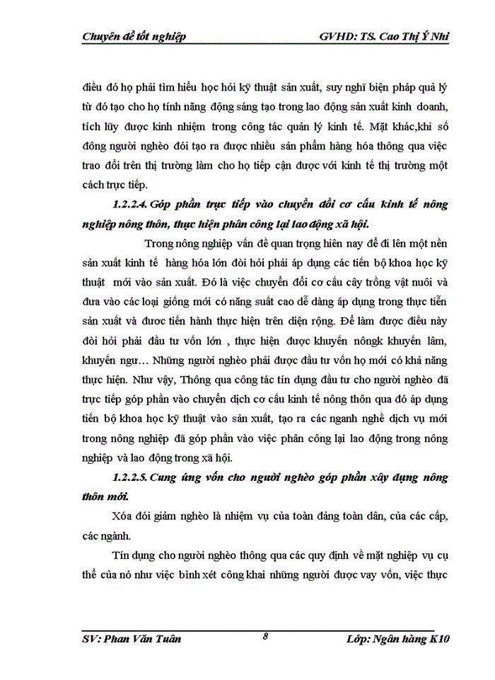 image for page Nâng cao chất lượng tín dụng đối với hộ nghèo tại Ngân hàng chính sách Xã hội huyện Mỹ hào
