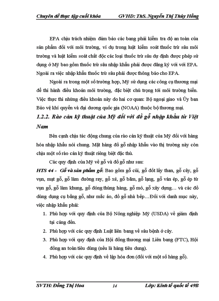 image for page THS Thực trạng đáp ứng rào cản kỹ thuật của mỹ đối với đồ gỗ Xuất khẩu Việt Nam