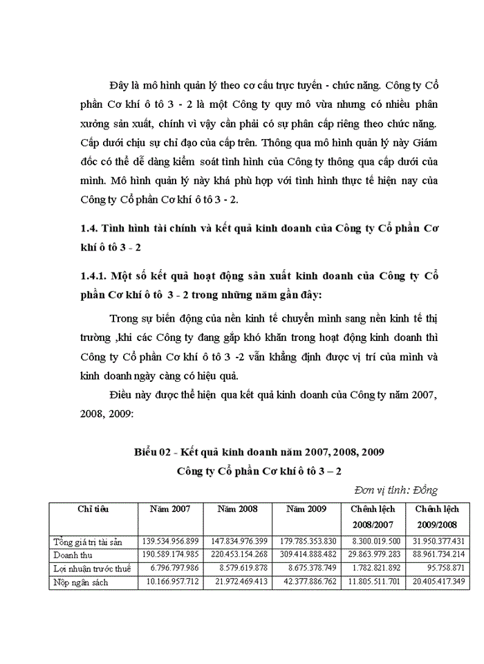 image for page Tổ chức bộ máy Kế toán và hệ thống Kế toán tại Công ty cổ phần cơ khí Ô tô 3 - 2
