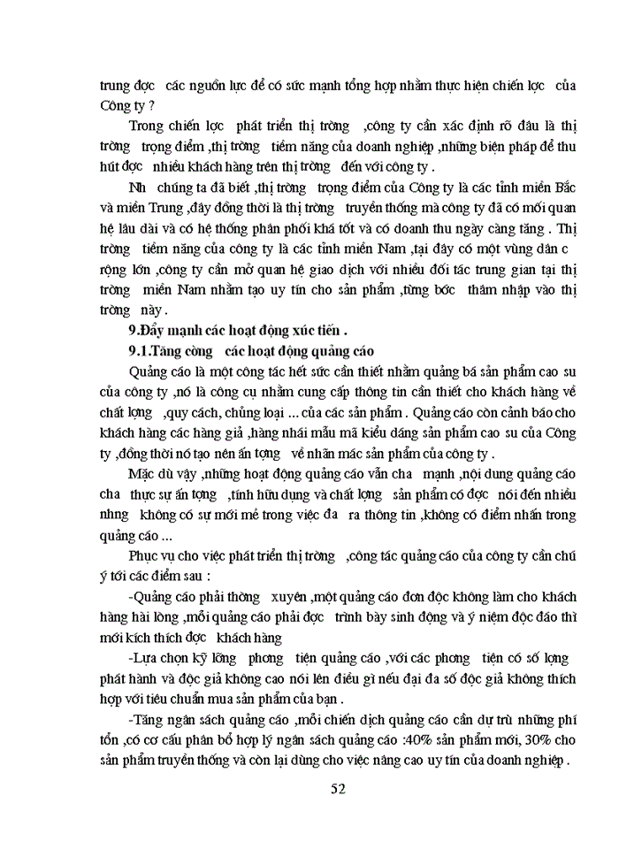 image for page Định hướng và Giải pháp phát triển thị trường Tiêu thụ Sản phẩm của Công ty Cao su Sao Vàng