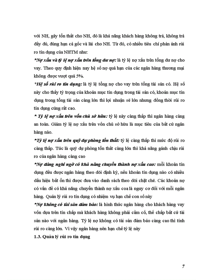 image for page Quản lý rủi ro tín dụng tại Sở giao dịch Ngân hàng thương mại cổ phần Ngoại thương Việt Nam