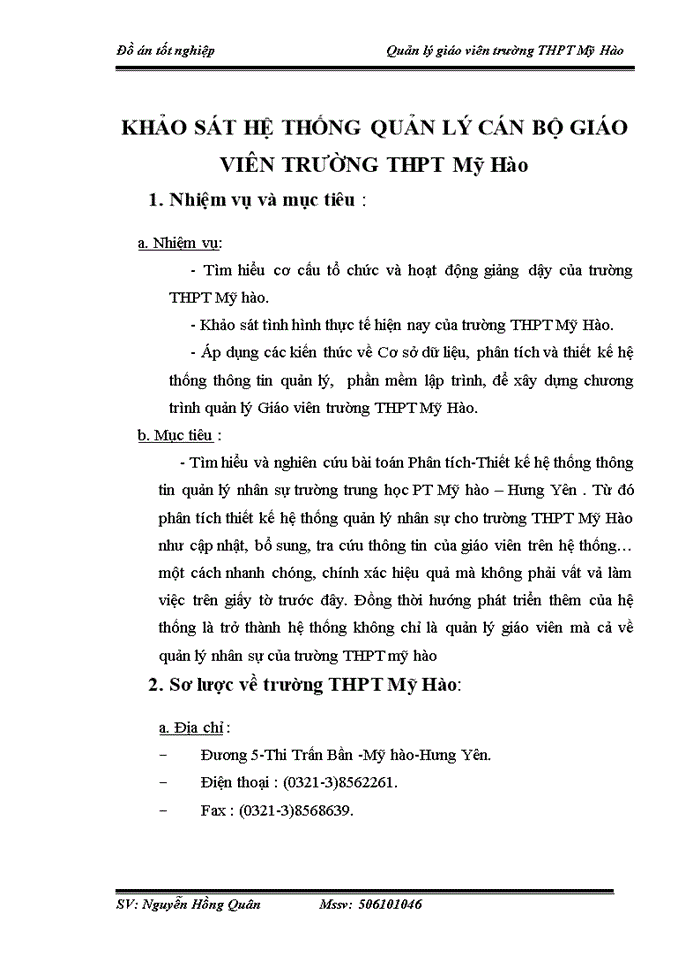 image for page Xây dựng hệ thống chương trình quản lý giáo viên