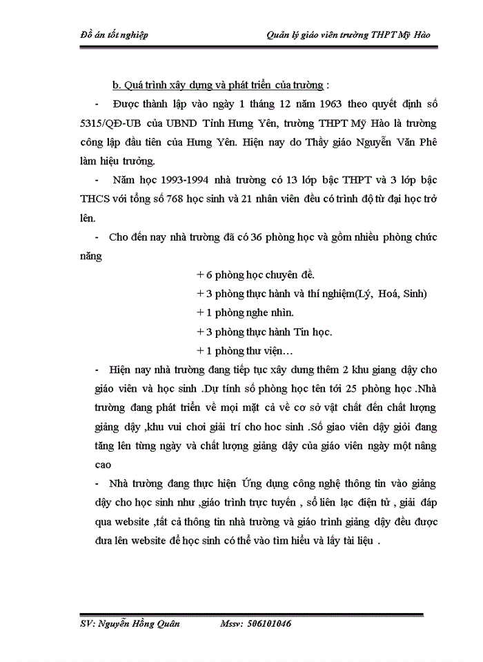 image for page Xây dựng hệ thống chương trình quản lý giáo viên