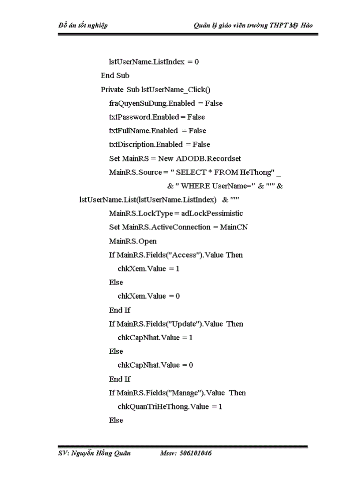 image for page Xây dựng hệ thống chương trình quản lý giáo viên