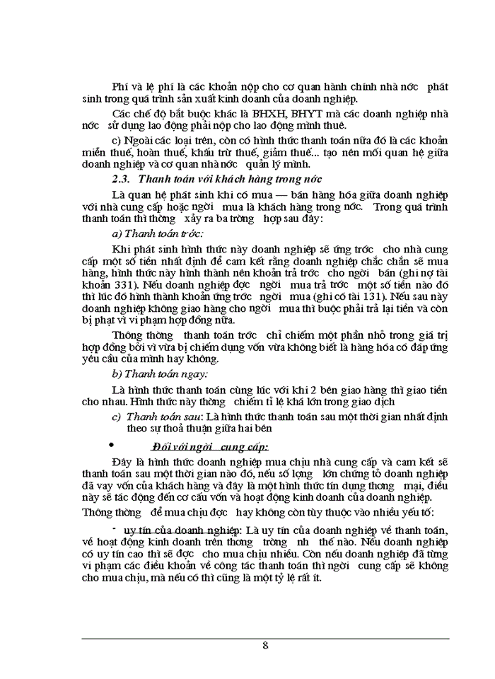 image for page Một số biện pháp nhằm hoàn thiện hoạt động thanh toán trong Kinh doanh tại Công ty Xuất nhập khẩu máy Hà Nội